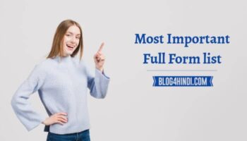 Most Important Full Form List