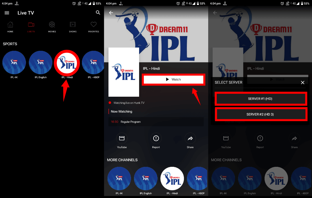 IPL Dekhne Wala Apps