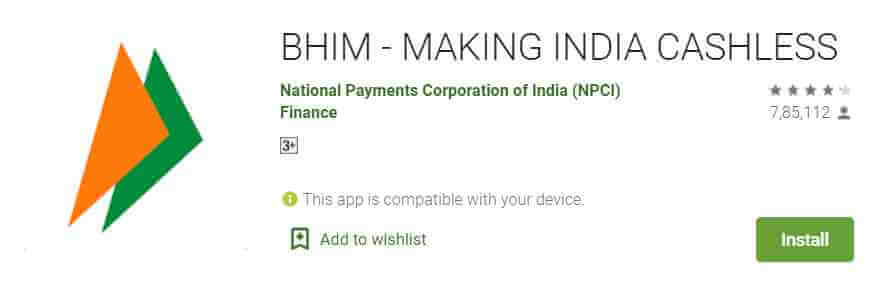 BHIM - Best UPI App