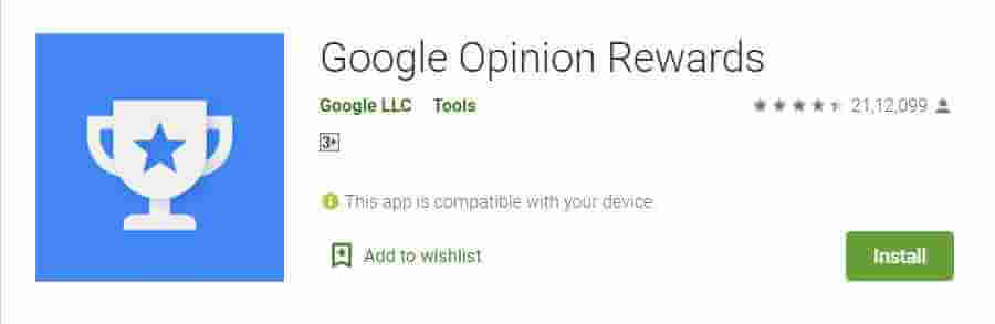 Google Opinion Rewards Paisa Kamane Wala App