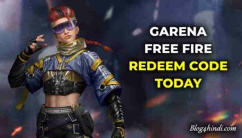 Free Fire Redeem Code Today 4 July, 2022